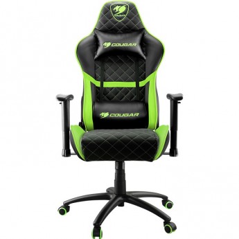 Кресло компьютерное игровое COUGAR NEON GREEN BLACK-GREEN Кресло компьютерное игровое COUGAR NEON GREEN BLACK-GREEN