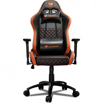 Кресло компьютерное игровое COUGAR RAMPART BLACK-ORANGE Кресло компьютерное игровое COUGAR RAMPART BLACK-ORANGE